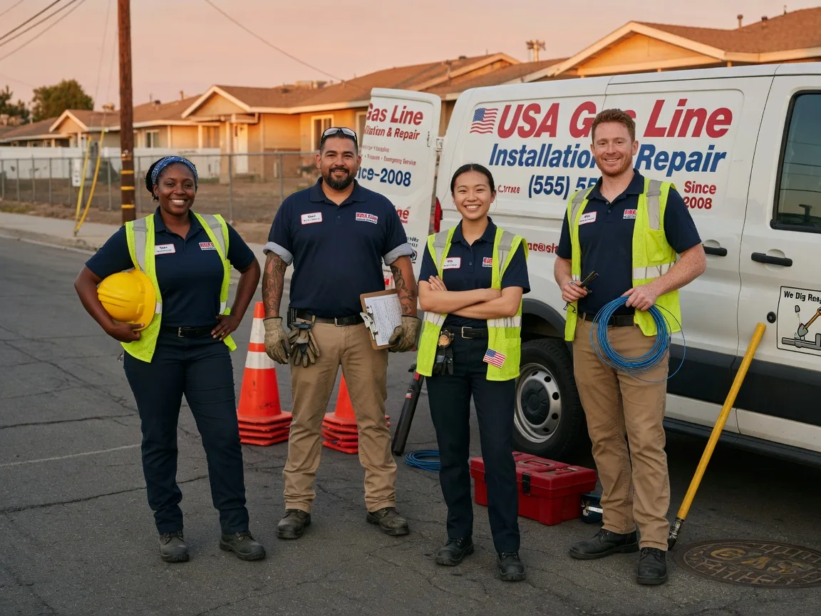 Gas Line Installation company in Tangier, VA